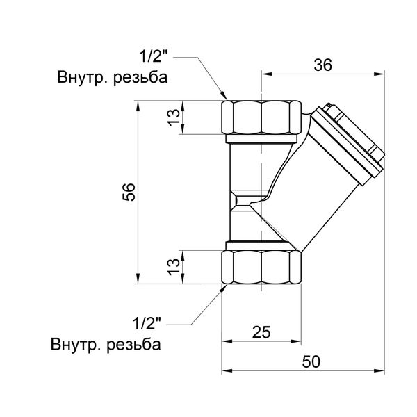 Фільтр SD Plus 1/2" SD124W15 SD00010227 фото