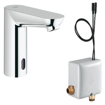 Змішувач безконтактний для умивальника, 6V Grohe Euroeco Cosmopolitan E (36384000) ea5a0674-9ab9-47c4-8faa-d500b35de911 фото