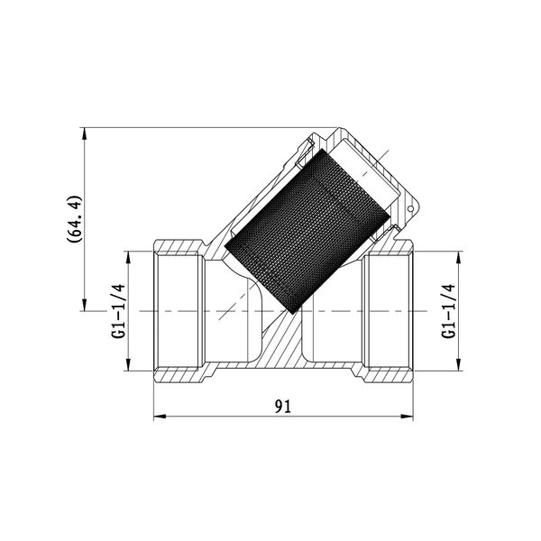 Фільтр SD Forte 1" 1/4 для води SF124W32 SD00010255 фото