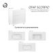 Тумба підлогова Qtap Scorpio 1000х825х500 WHITE QT1473TNВ101NW SD00050544 фото 10