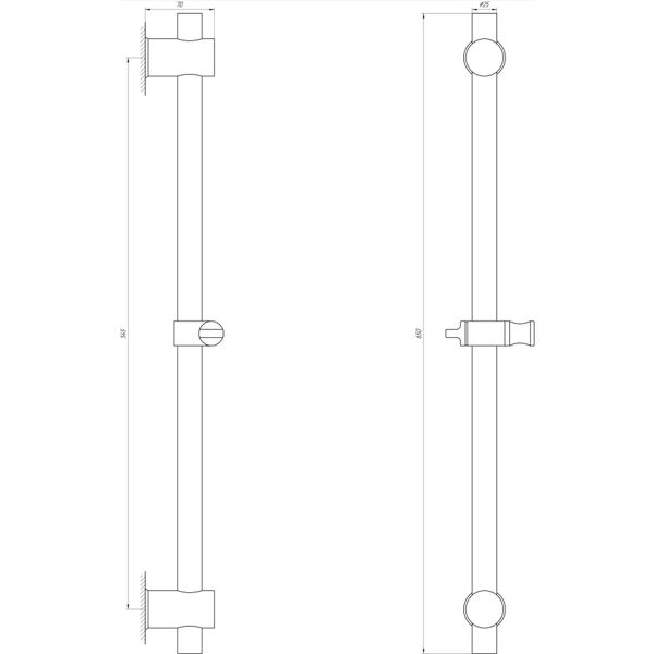 Душова стійка Globus Lux SUS-1107 15831 фото