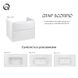 Тумба підвісна Qtap Scorpio 900х585х500 WHITE QT1474TPВ901NW SD00050542 фото 10