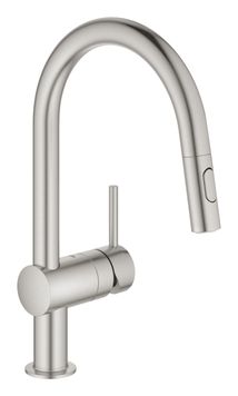 Змішувач для кухні з висувним виливом Grohe Minta (32321DC2) ef0f139e-6fc3-4fd5-b373-c745133cce81 фото