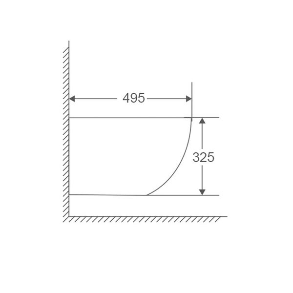 Біде підвісне Mixxus Premium Quadro-0501 485x345x325mm (MP6459) 8d97fb36-ea6b-49a0-9d3e-5b6912f37479 фото