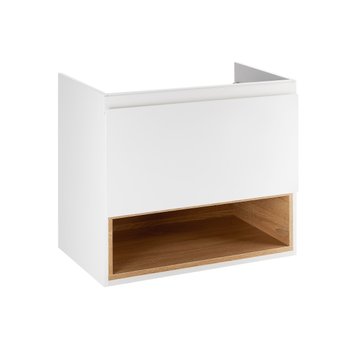 Тумба підвісна Qtap Robin 600х580х437 White/Whitish oak QT1374TPВ6001WWO SD00045857 фото