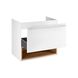 Тумба підвісна Qtap Robin 600х580х437 White/Whitish oak QT1374TPВ6001WWO SD00045857 фото 3