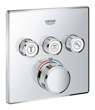 Термостат прихованого монтажу на 3 споживача Grohe Grohtherm SmartControl (29126000) 8861e893-17d6-482a-85cc-321f99cb2775 фото