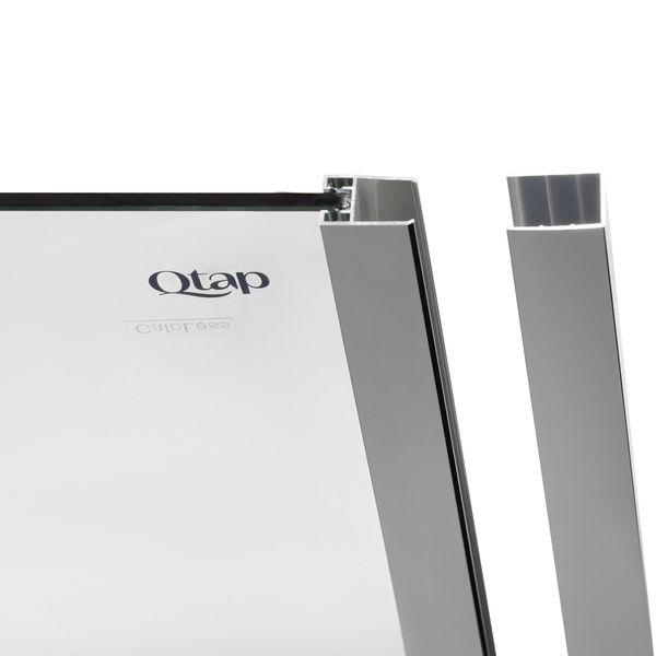 Душова перегородка Qtap Walk-In Glide CRM2012.C8 120х190 см, скло Clear 8 мм, покриття CalcLess SD00039724 фото