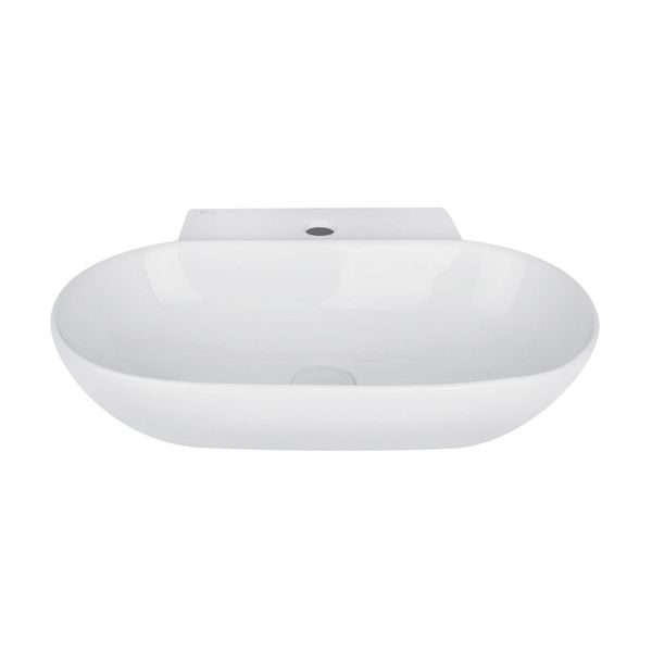 Раковина Qtap Cardinal 565х400х130 White з донним клапаном QT0411K177W SD00037249 фото