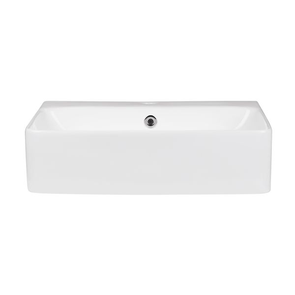 Раковина Qtap Nando 500х420х130 White з донним клапаном QT1211K404AW SD00037250 фото