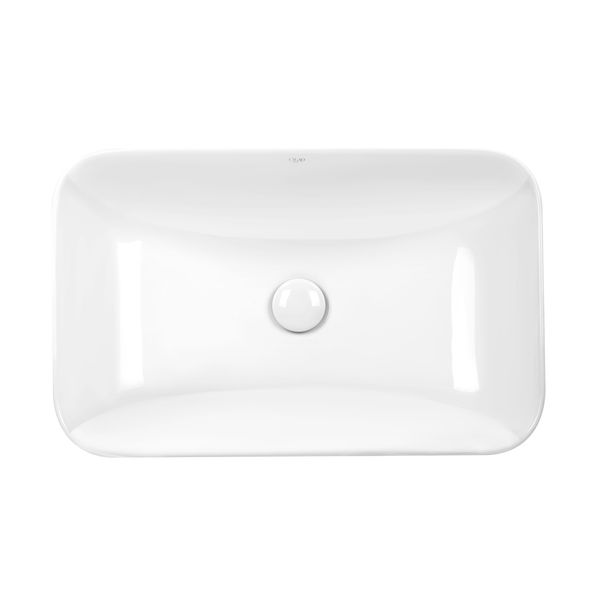 Раковина Qtap Scorpio 610х380х150 White з донним клапаном QT1411K491W SD00042836 фото