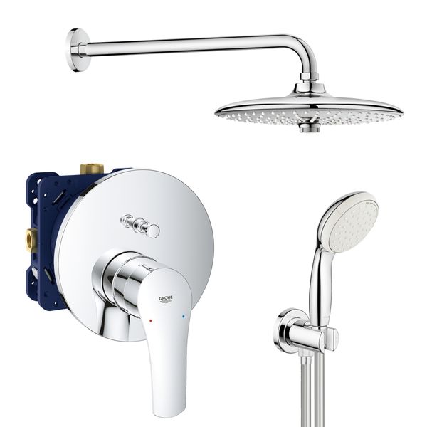 Душова система прихованого монтажу зі змішувачем Grohe Grohtherm SmartControl (UA34614SC4) 64906c24-a69d-4fa6-97ab-017da370ceac фото