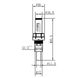 Витратомір SD Forte 1/2"х3/4" для колектора SFE008 SD00021203 фото 2