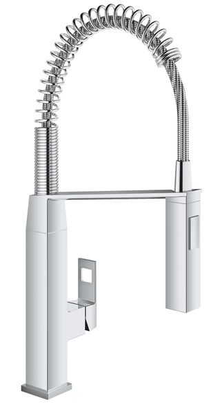 Змішувач для кухні з гнучким виливом Grohe Eurocube (31395000) 3efc4721-6496-4441-a91a-ddc58c92bd9d фото